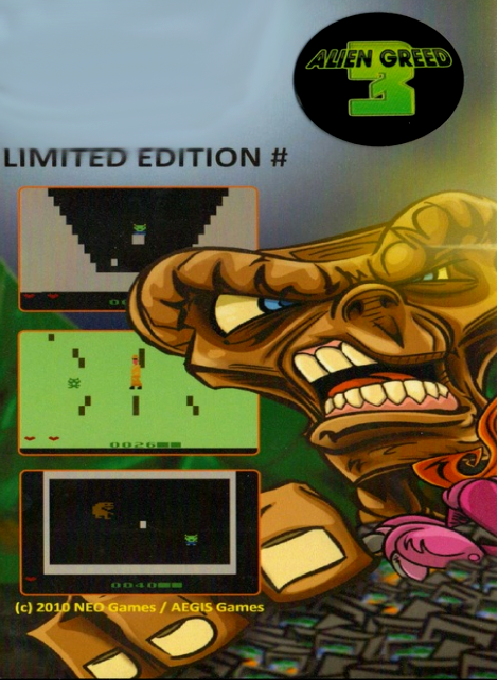 Alien Greed 3 (Homebrew) — Box back